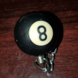 8 ball key chain
